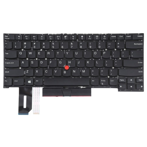 

US Version Keyboard with Pointing For Lenovo Thinkpad T490S(Black)