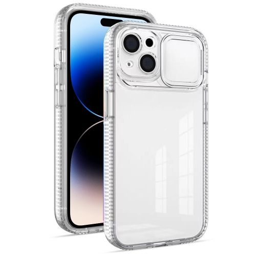 

For iPhone 14 Pro Max Sliding Camera Phone Case (Transparent)