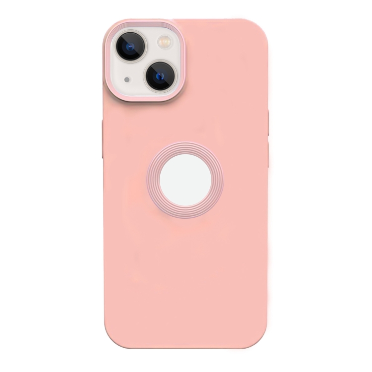 

Contrast Color 3 in 1 TPU Phone Case For iPhone 14 Max(Pink)