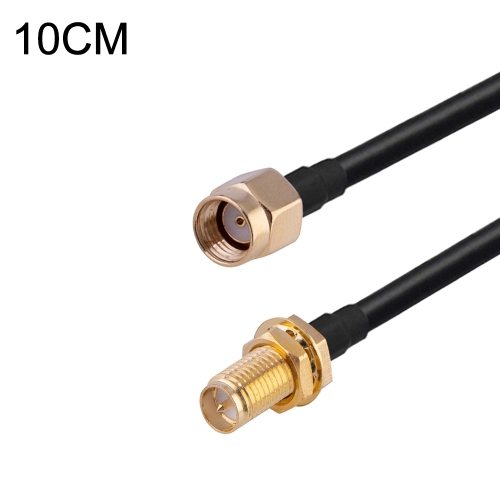 

RP-SMA Male to RP-SMA Female RG174 RF Coaxial Adapter Cable, Length: 10cm