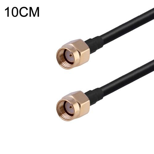 

RP-SMA Male to RP-SMA Male RG174 RF Coaxial Adapter Cable, Length: 10cm