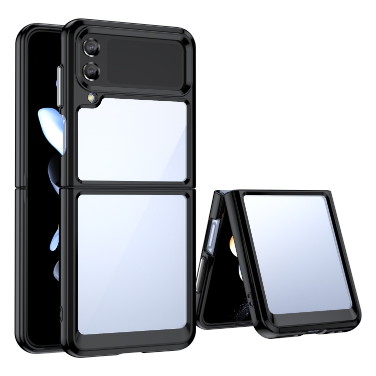 

For Samsung Galaxy Z Flip3 5G Colorful Series Acrylic + TPU Phone Case(Black)
