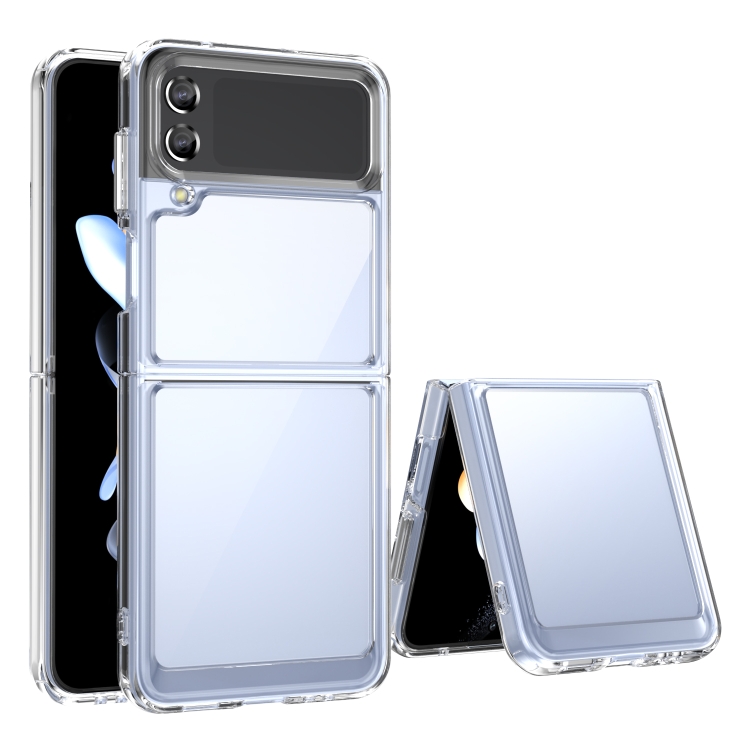 

For Samsung Galaxy Z Flip3 5G Colorful Series Acrylic + TPU Phone Case(Transparent)