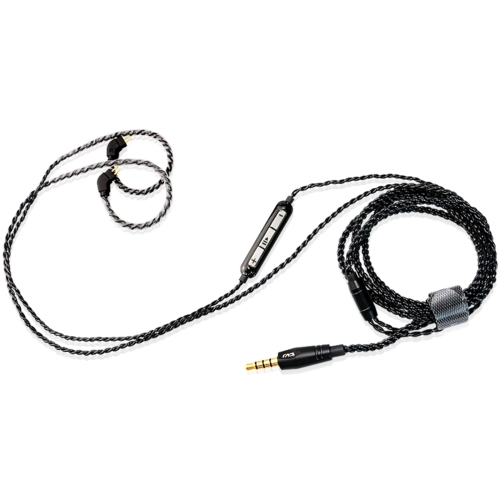 

CVJ-V1 1.25m Oxygen-free Copper Silver Plated Upgrade Cable For 0.75mm Earphones, With Mic