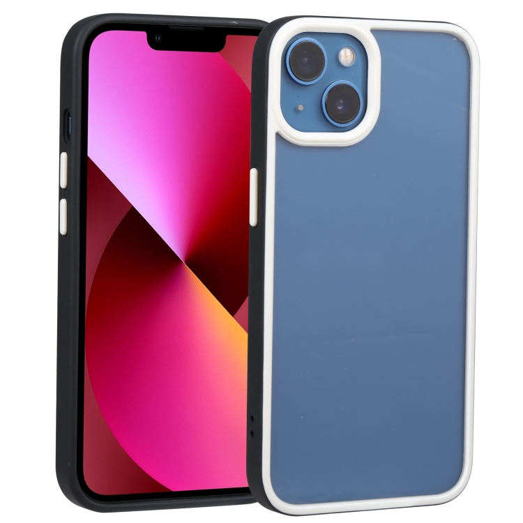 

Two-color Shield TPU + PC Phone Case For iPhone 14(Black)