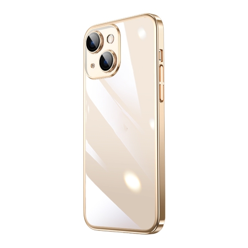 

Electroplating Airbag Shockproof PC Phone Case For iPhone 12(Gold)