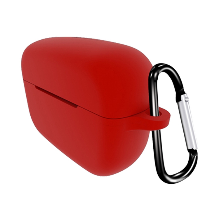 

For FIIL CC Pro Pure Color Bluetooth Earphone Silicone Protective Case(Red)