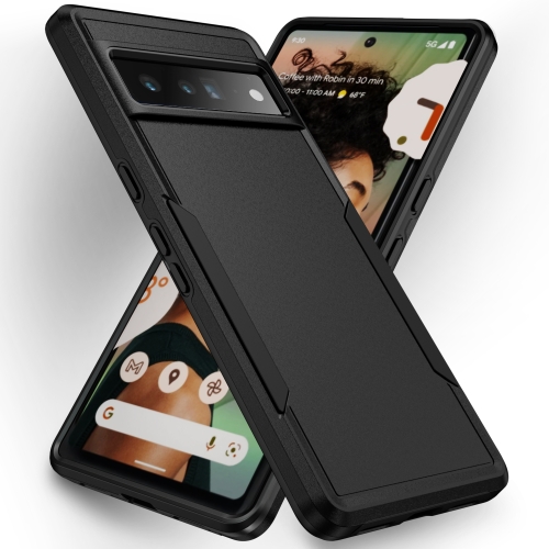 

For Google Pixel 7 Pro Pioneer Armor Heavy Duty PC + TPU Phone Case(Black)