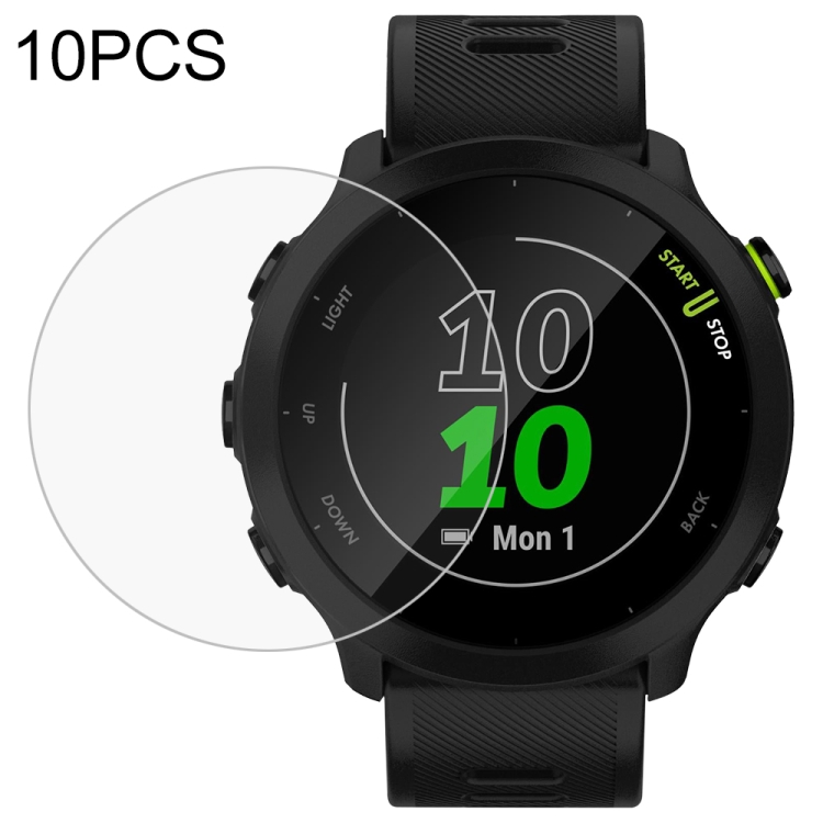 

10 PCS For Garmin Forerunner 158 Tempered Glass Screen Watch Film