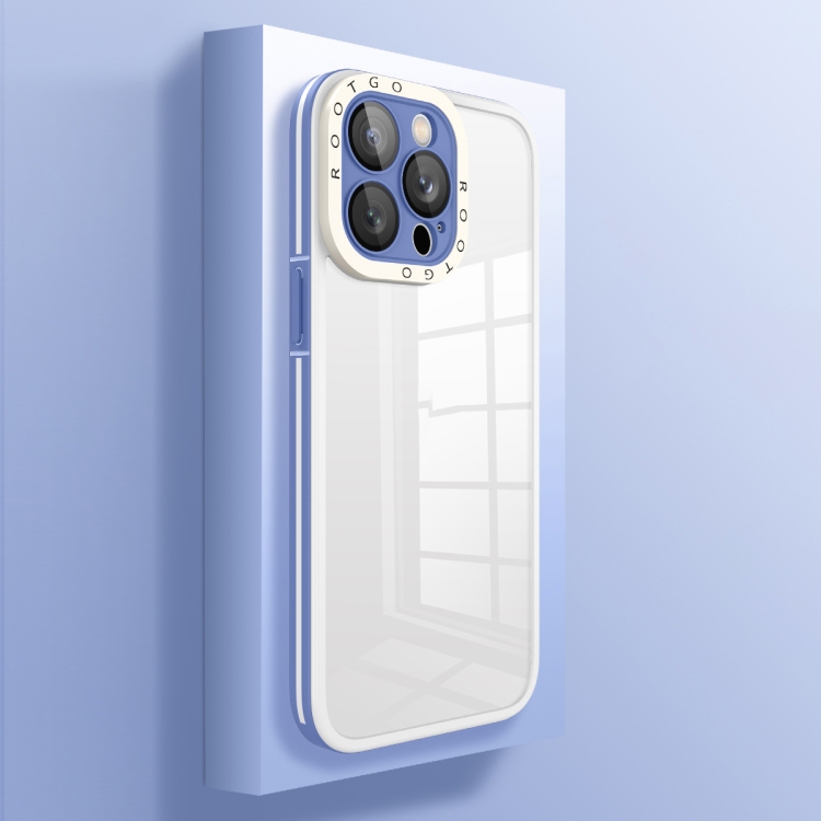 

High Transparency Shockproof PC Phone Case For iPhone 11 Pro Max(Periwinkle Blue)