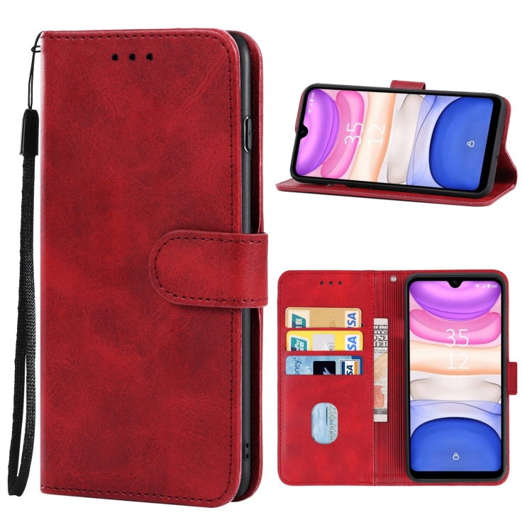 

For Itel L6006 Leather Phone Case(Red)