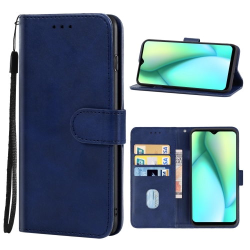 

For Itel P38 Pro Leather Phone Case(Blue)