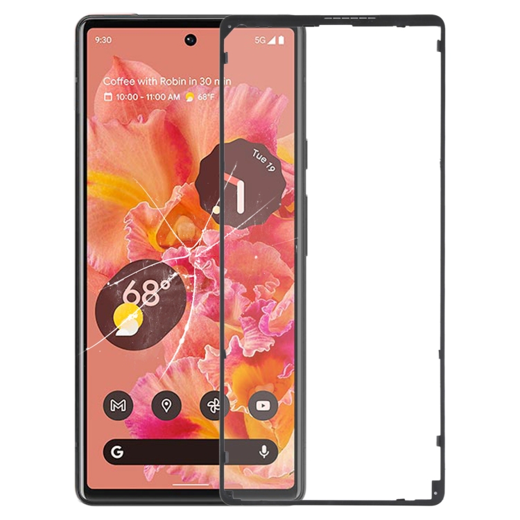 

Front LCD Screen Bezel Frame For Google Pixel 6