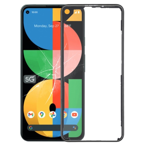 

Front LCD Screen Bezel Frame For Google Pixel 5A