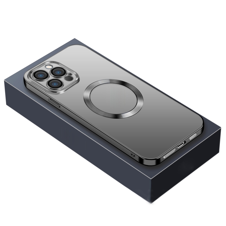 

For iPhone 14 Pro Max Nebula Series MagSafe Phone Case (Black)