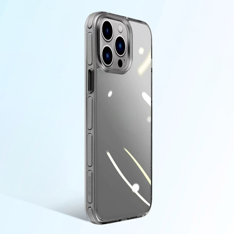 

Crystal Shield Series High Transparency Metal Case For iPhone 14 Pro(Black)