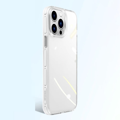 

For iPhone 13 Pro Max Crystal Shield Series High Transparency Metal Case (Silver)