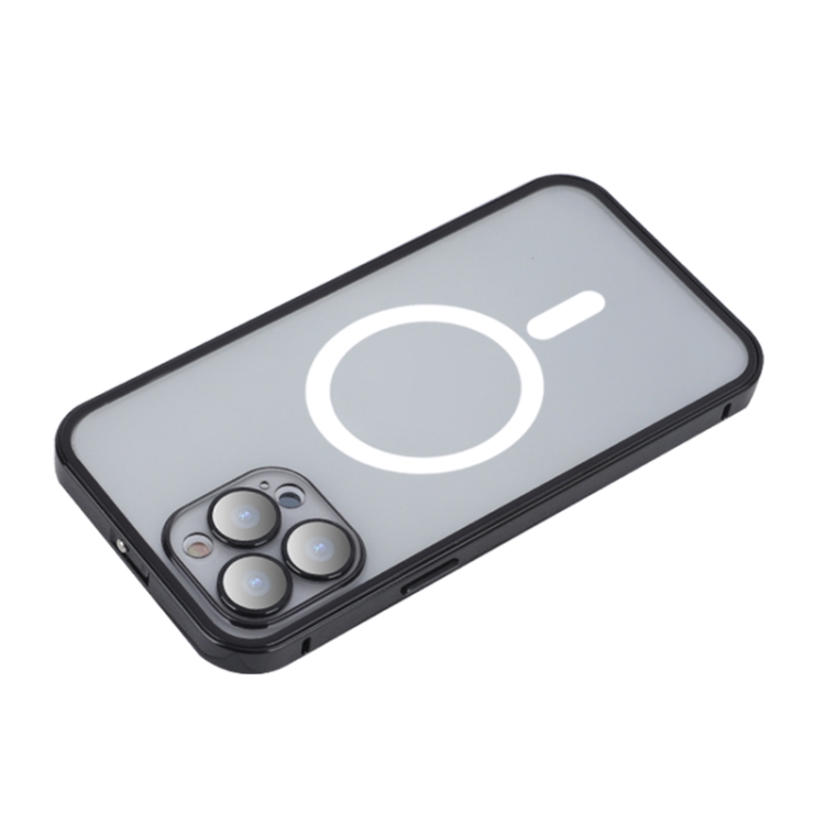 

Camera Protector MagSafe Magnetic Phone Case For iPhone 13 Pro Max(Black)