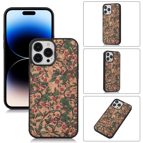 

For iPhone 14 Pro Max Folk Customs TPU Phone Case (Pattern 9)