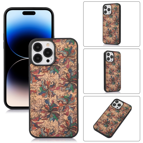 

For iPhone 14 Pro Folk Customs TPU Phone Case(Pattern 3)