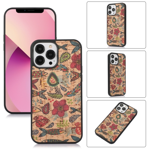 

For iPhone 13 Pro Max Folk Customs TPU Phone Case (Pattern 7)