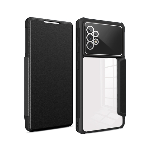 

For Samsung Galaxy A52 5G Magnetic Flip Leather Phone Case(Black)