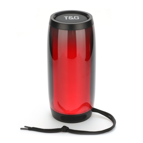 

T&G TG335 1800mAh Portable Color LED Wireless Bluetooth Speaker(Black)