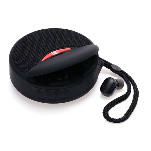 

T&G TG808 2 in 1 Mini Wireless Bluetooth Speaker Wireless Headphones(Black)