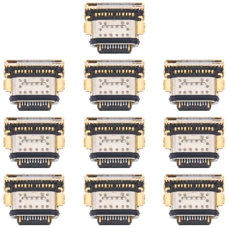 

10 PCS Charging Port Connector For vivo iQOO 5 5G/iQOO 5 Pro 5G