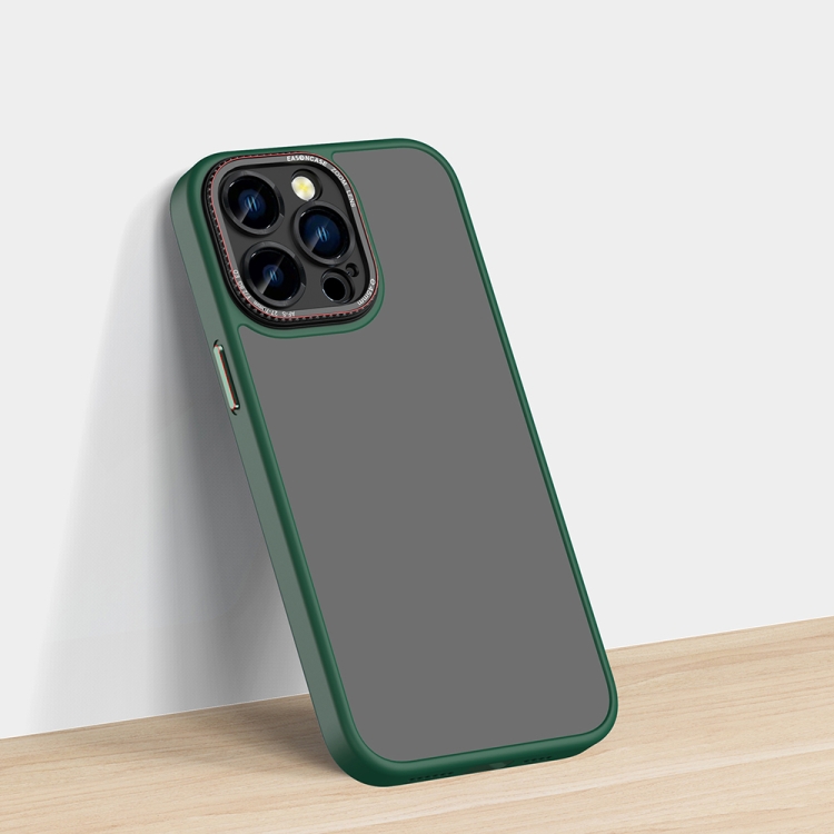 

Lycra Series Skin Frosted Phone Case For iPhone 14 Pro(Green)