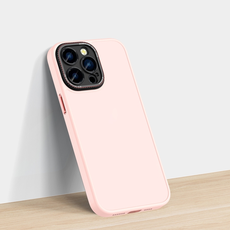 

Lycra Series Skin Frosted Phone Case For iPhone 13(Pink)