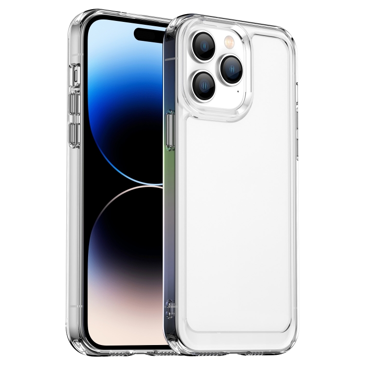 

For iPhone 14 Pro Candy Series TPU Phone Case(Transparent)