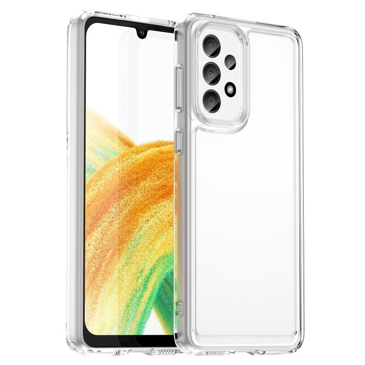 

For Samsung Galaxy A33 Candy Series TPU Phone Case(Transparent)