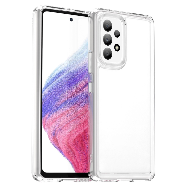 

For Samsung Galaxy A53 Candy Series TPU Phone Case(Transparent)