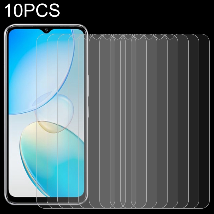 

10 PCS 0.26mm 9H 2.5D Tempered Glass Film For Infinix Hot 12 Pro