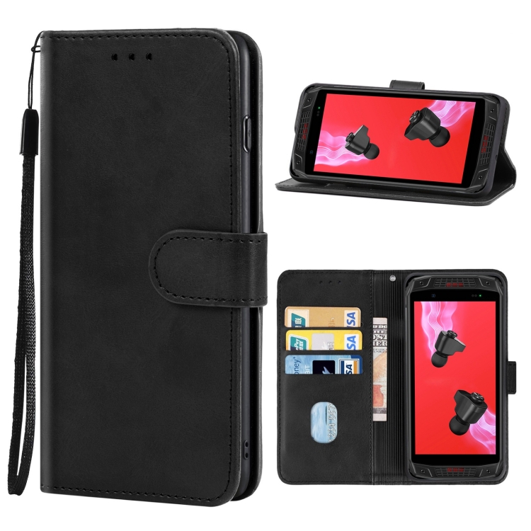 

For Ulefone Power Armor 15 Leather Phone Case(Black)