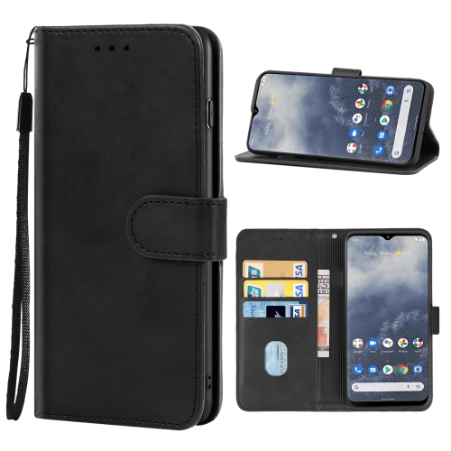 

For Nokia G60 Leather Phone Case(Black)