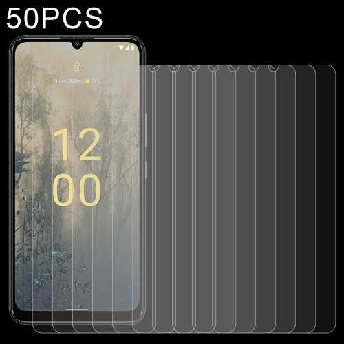 

For Nokia C31 50 PCS 0.26mm 9H 2.5D Tempered Glass Film