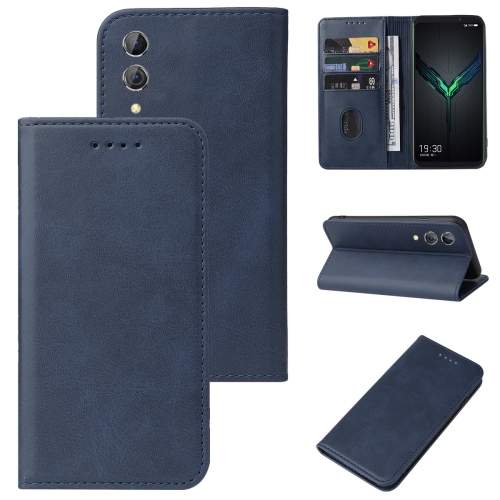 

For Xiaomi Black Shark 2 Magnetic Closure Leather Phone Case(Blue)