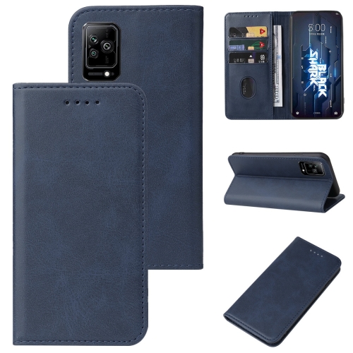 

For Xiaomi Black Shark 5 Magnetic Closure Leather Phone Case(Blue)