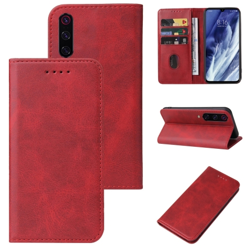 

For Xiaomi Mi 9 Pro Magnetic Closure Leather Phone Case(Red)