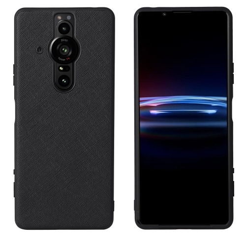 

For Sony Xperia Pro-I Leather Back Phone Case(Black)