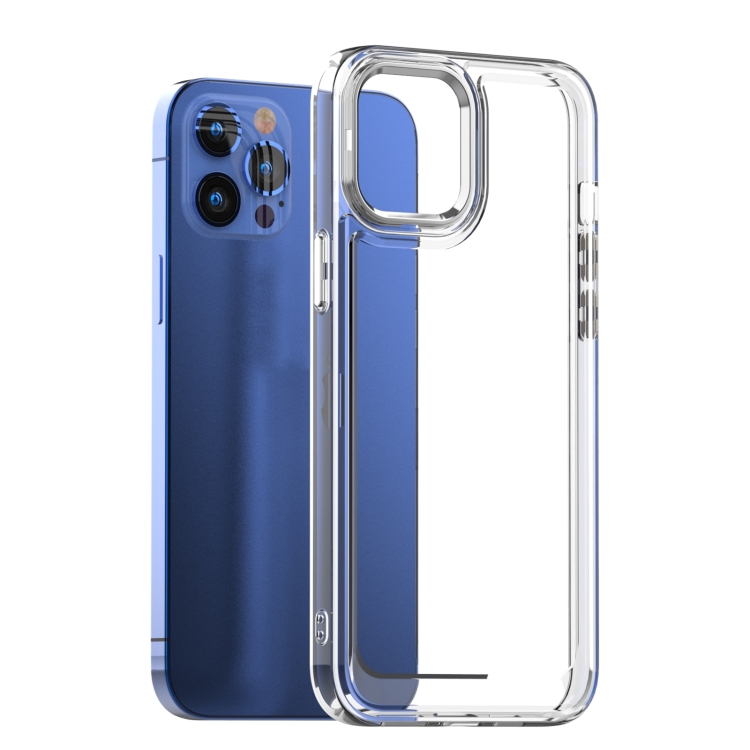 

For iPhone 12 Pro Acrylic + TPU Shockproof Phone Case(Transparent)