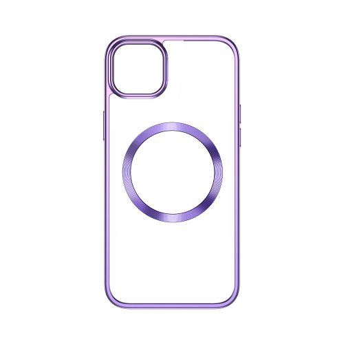 

For iPhone 14 TOTUDESIGN AA-188 Crystal Series TPU+PC MagSafe Case (Purple)