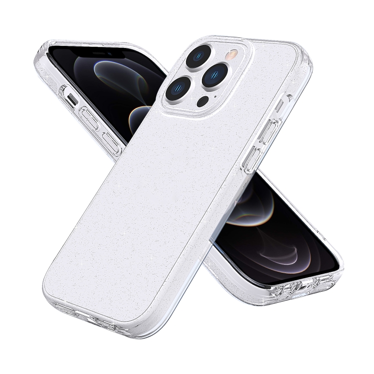 

Fine Hole Phone Case For iPhone 12 Pro(Shining White)