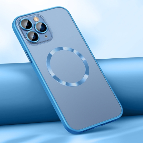 

Skin Feel MagSafe Magnetic Case For iPhone 11 Pro(Sierra Blue)