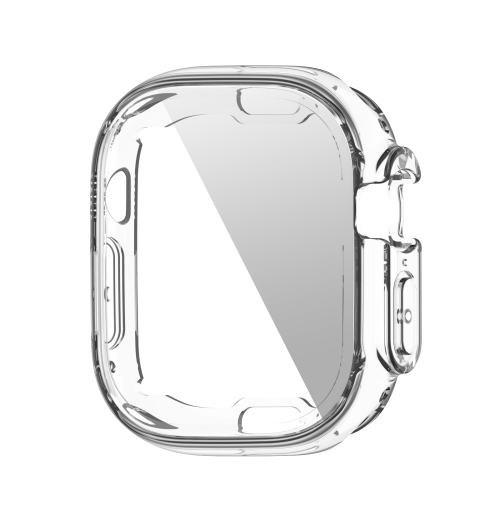 

PET Film TPU Watch Case For Apple Watch Ultra 49mm / Ultra 2 49mm(Transparent)