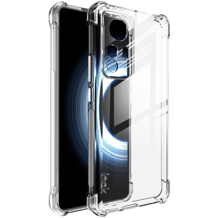 

For Xiaomi Redmi K50 Ultra imak All-inclusive Shockproof Airbag TPU Phone Case(Transparent)