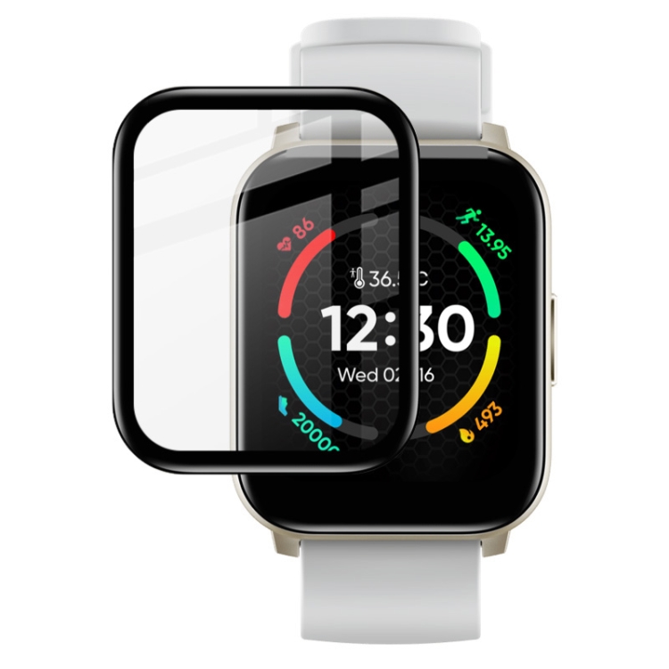 

For Realme TechLife Watch S100 imak Plexiglass HD Watch Protective Film