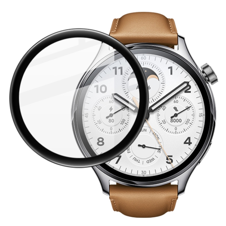 

For Xiaomi Watch S1 Pro imak Plexiglass HD Watch Protective Film